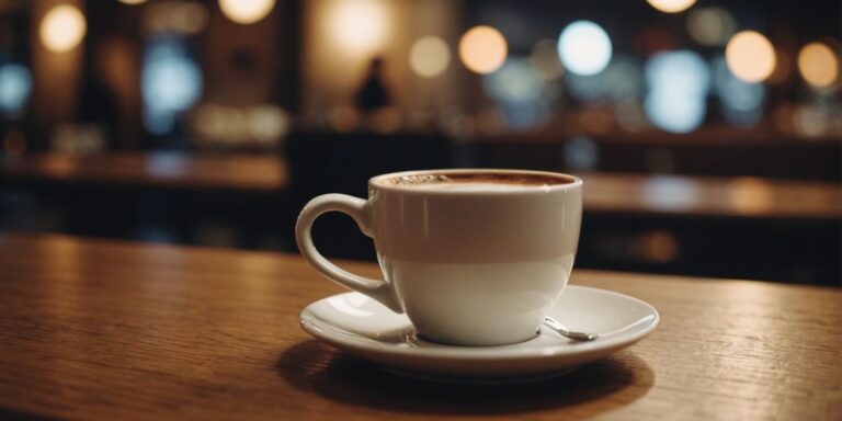 Kaffeetassen aus verschiedenen Kulturen auf einem Tisch.